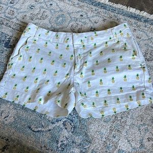 Blue Rain White Pineapple Shorts- purchased from Francesca’s.